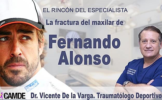 El rincón del especialista: Fernando Alonso regresa a la F1 tras sufrir rotura del maxilar