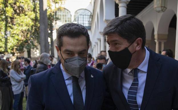 Moreno y marín, en una imagen reciente.