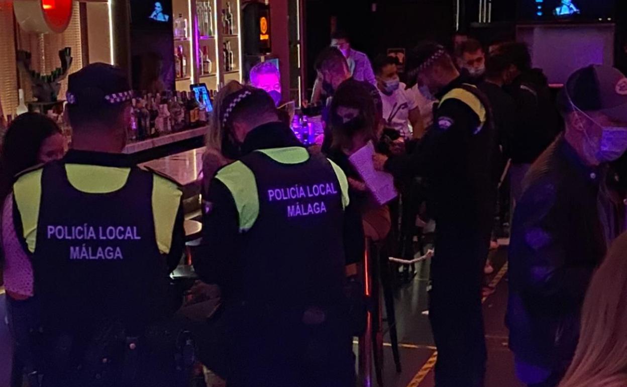 Actuación policial en Pastrami. 