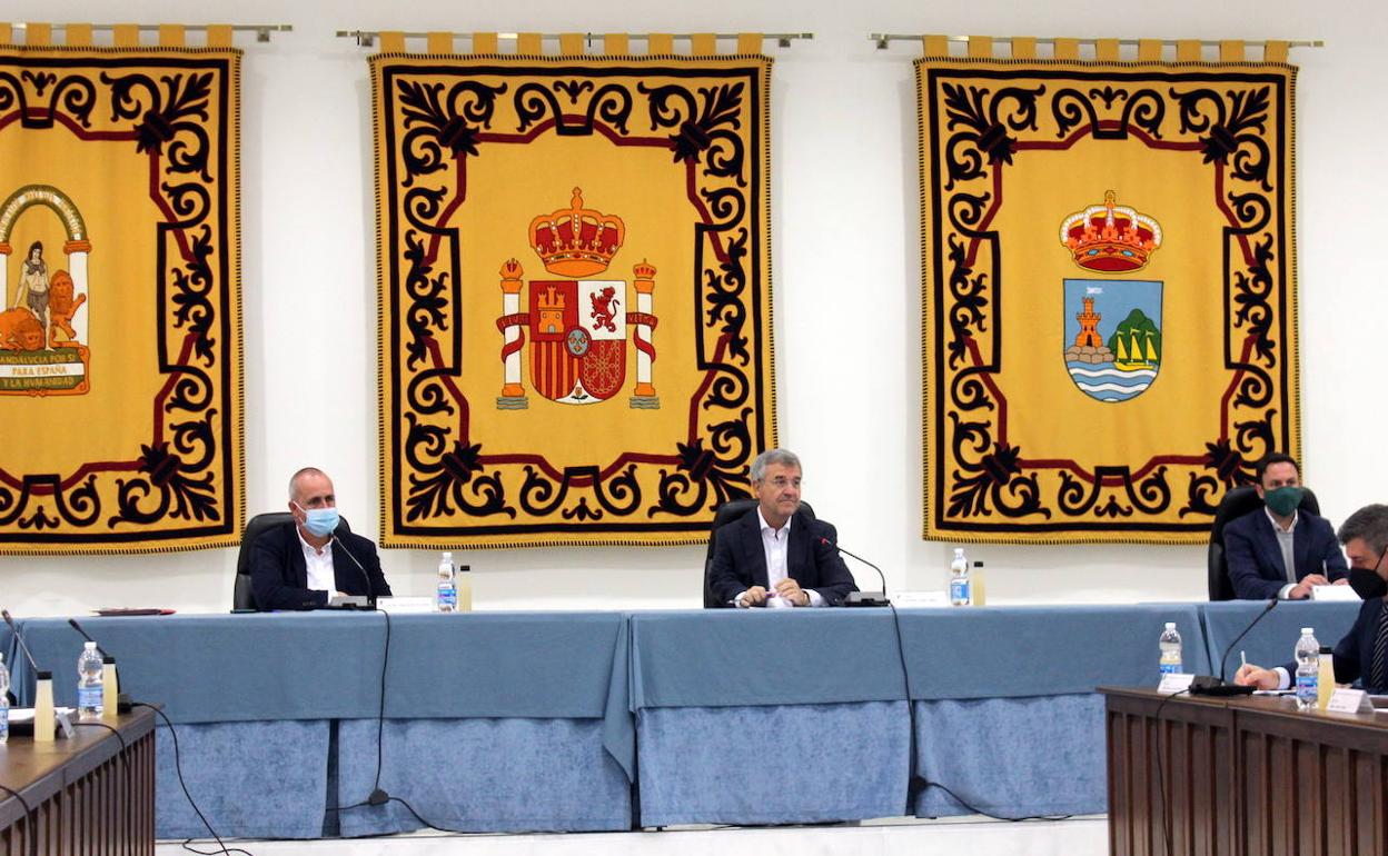 Imagen de la sesión plenaria celebrada hoy. 