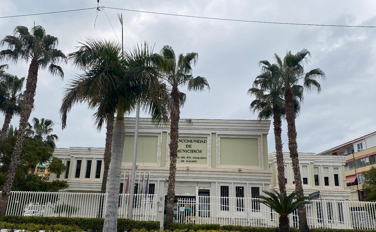 Imagen de la sede de la Mancomunidad Oriental en Torre del Mar. 