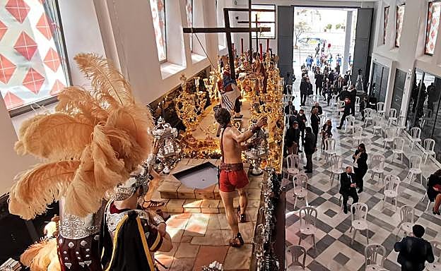 Vista de la nueva casa hermandad.