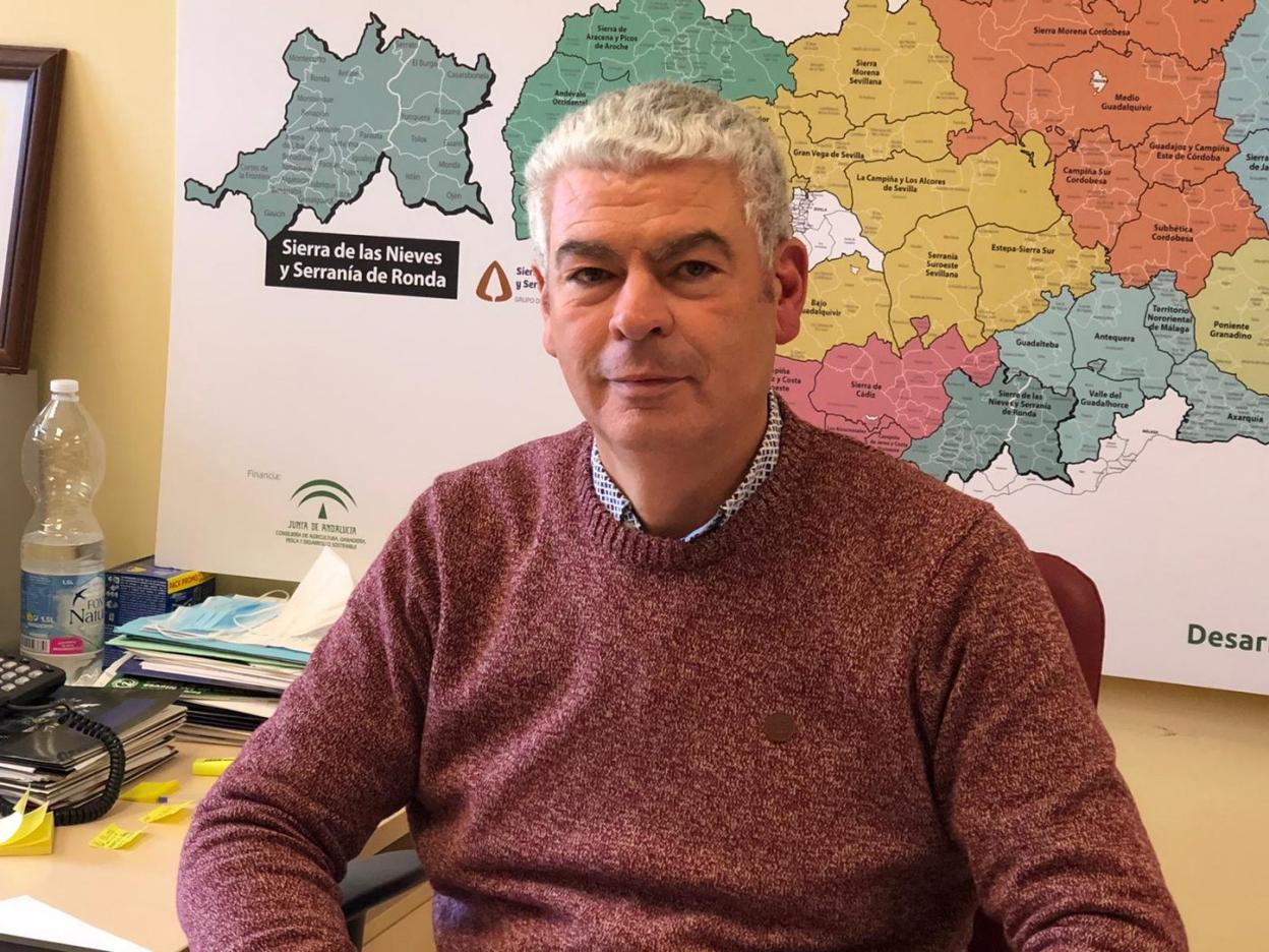 Juan Jiménez, gerente del GDR Sierra de las Nieves. A.j.