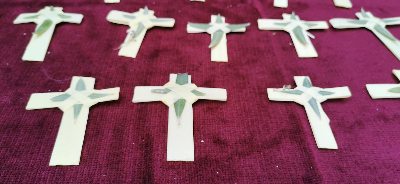 Misa de Palmas de Pollinica en la Iglesia de San Agustín.