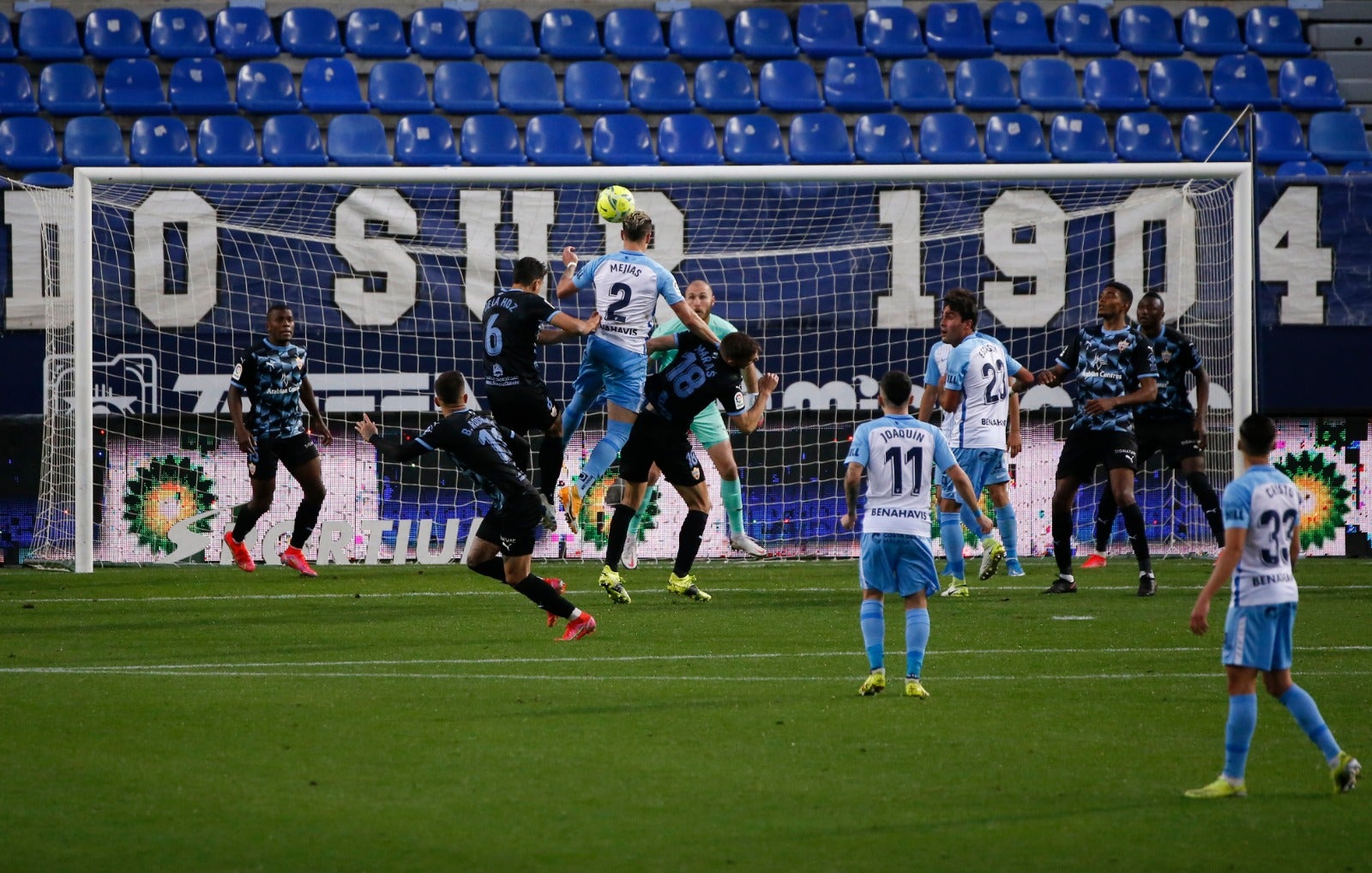 Un derbi andaluz en La Rosaleda para la jornada 32 de LaLiga Smartbank