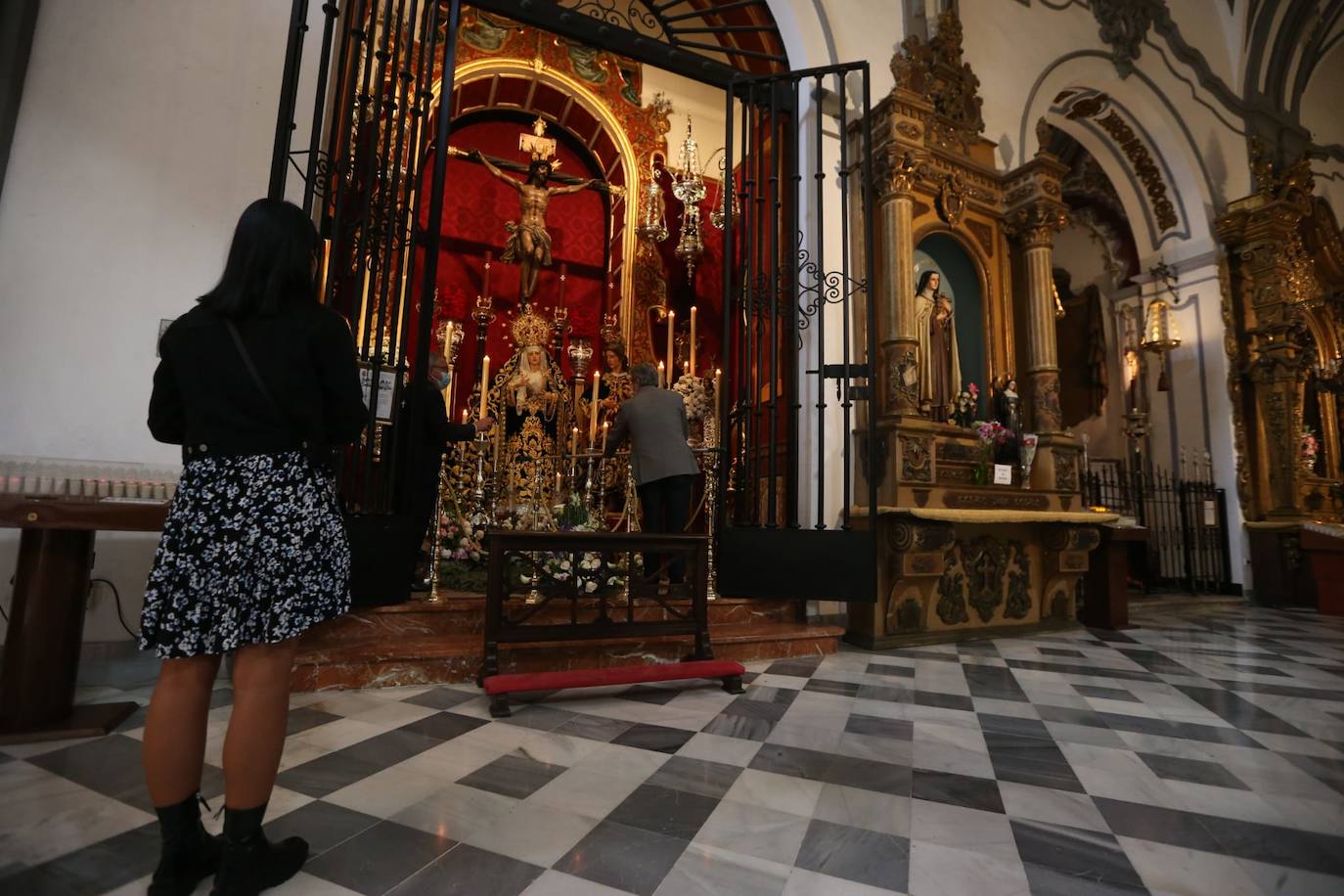 Culto a los titulares de Fusionadas en San Juan