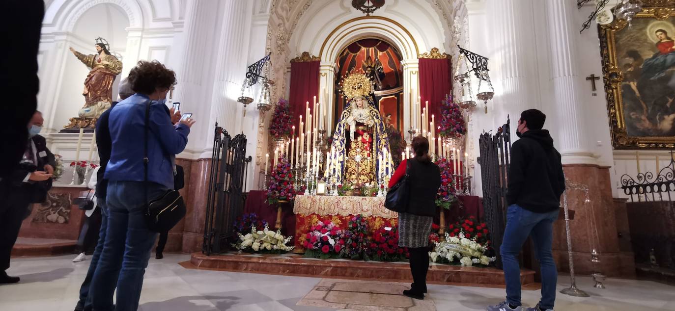 Titulares de la cofradía del Rico. 