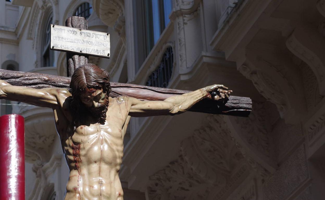 Cristo de la Redención, de la Archicofradía de los Dolores de San Juan. 