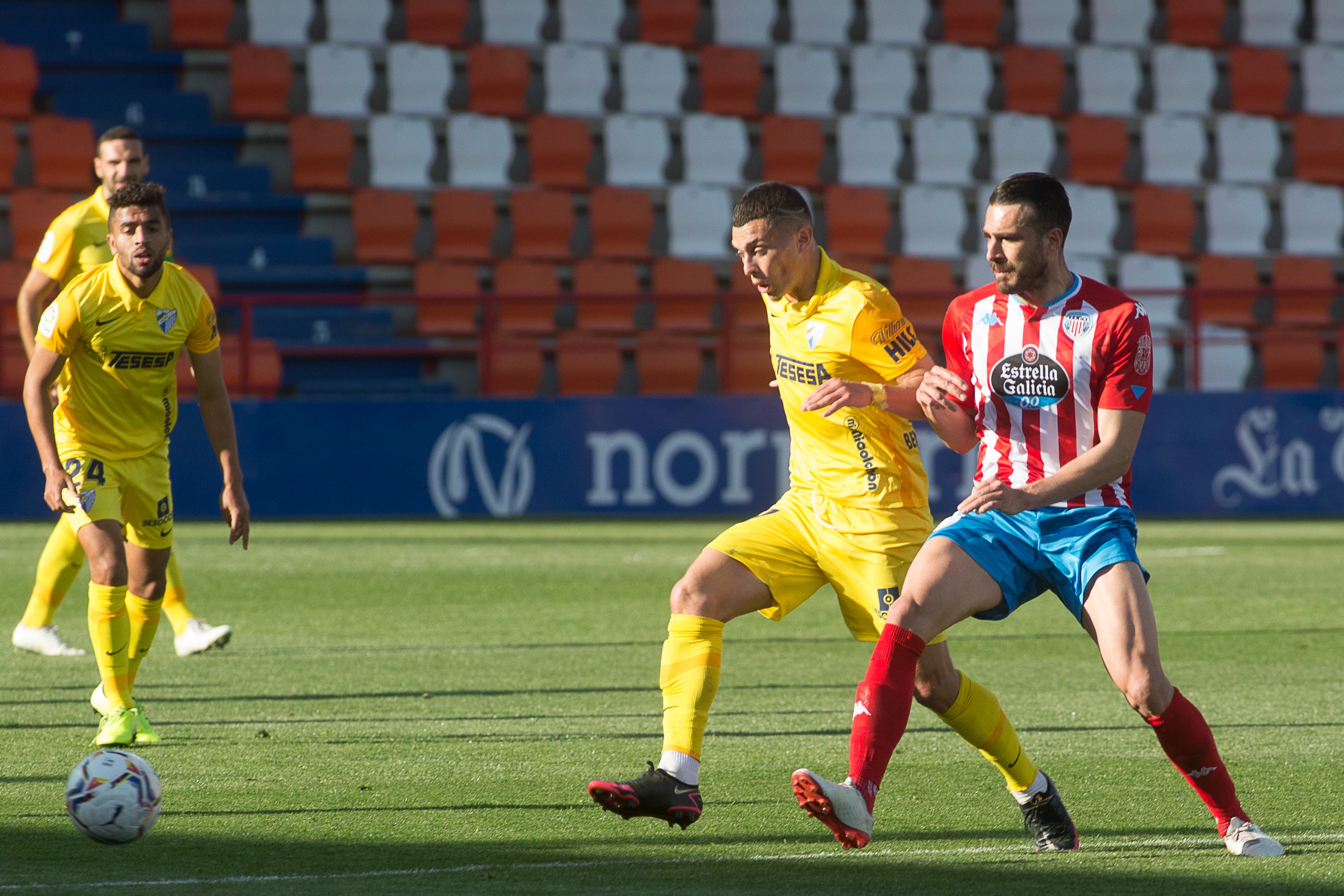 El Málaga sentenció en la recta final 