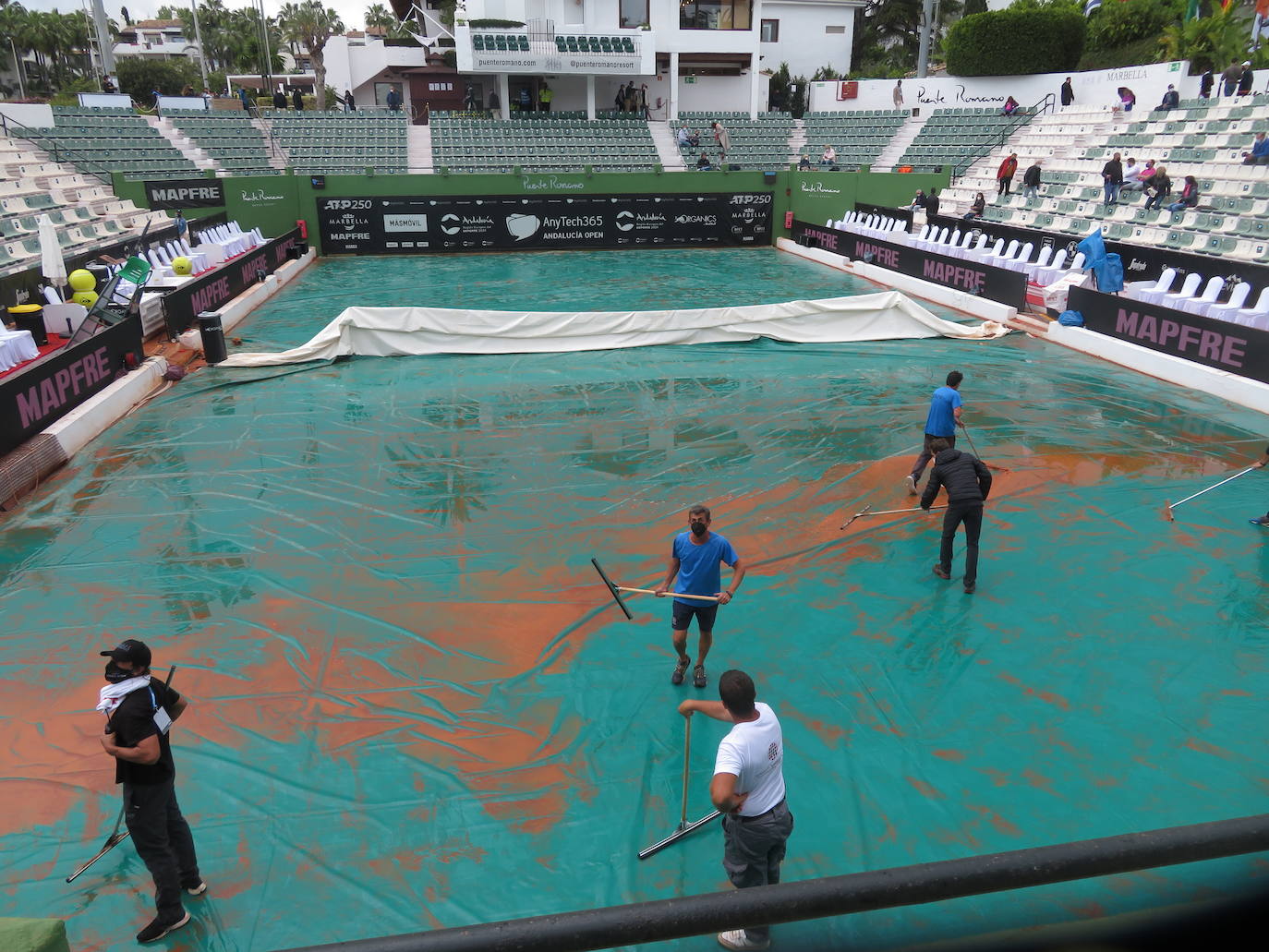 La jornada del sábado en el Andalucía Open de tenis, en imágenes .