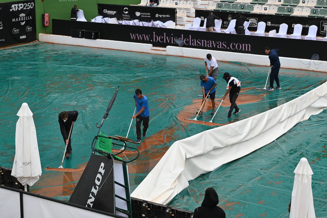 La jornada del sábado en el Andalucía Open de tenis, en imágenes .