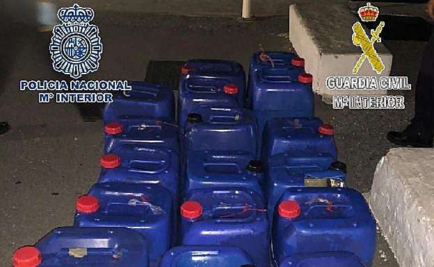 Descubren en Marbella una «novedosa» fórmula de ocultar droga