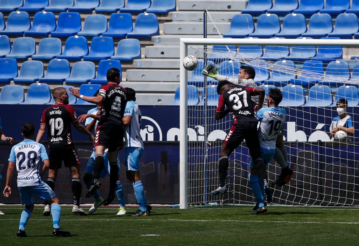 Los mejores momentos del encuentro disputado en La Rosaleda