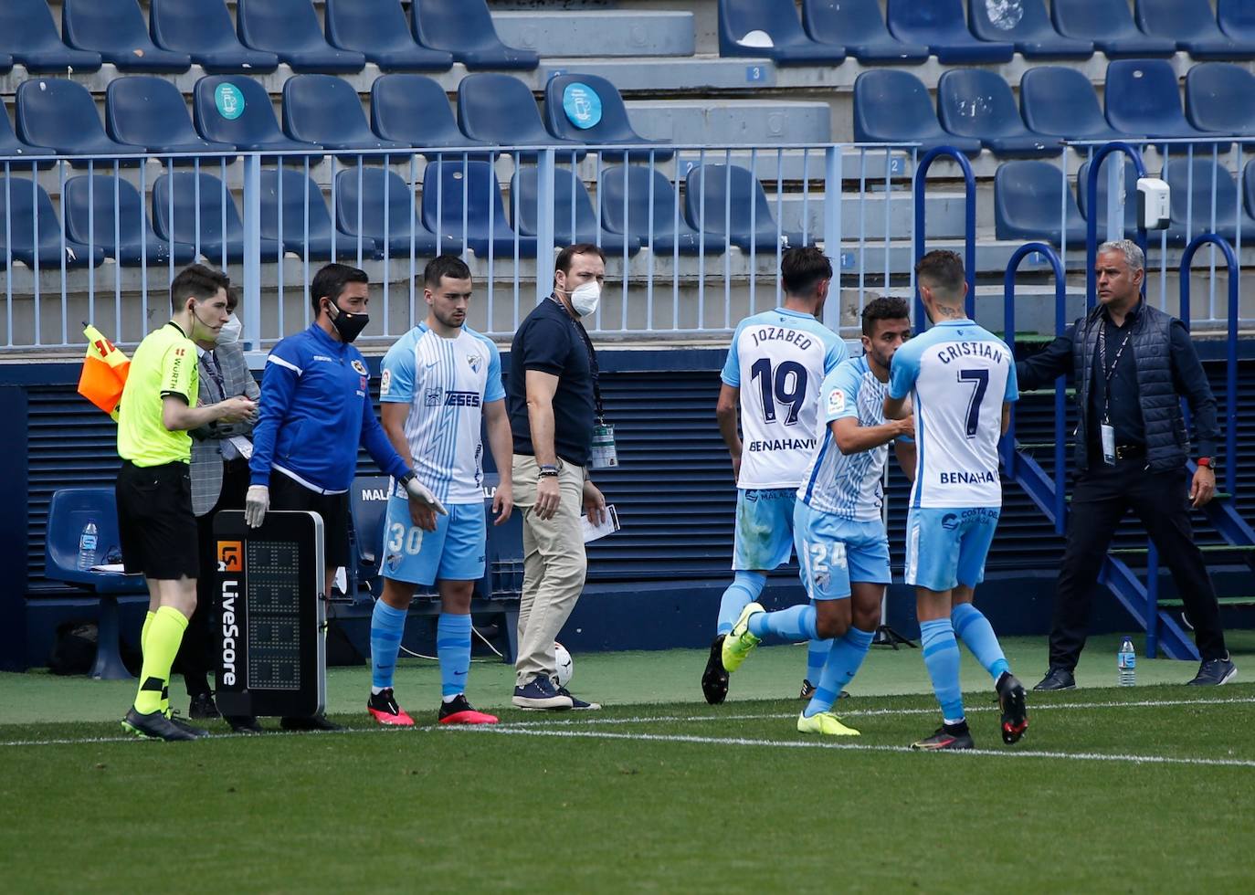 Los mejores momentos del encuentro disputado en La Rosaleda