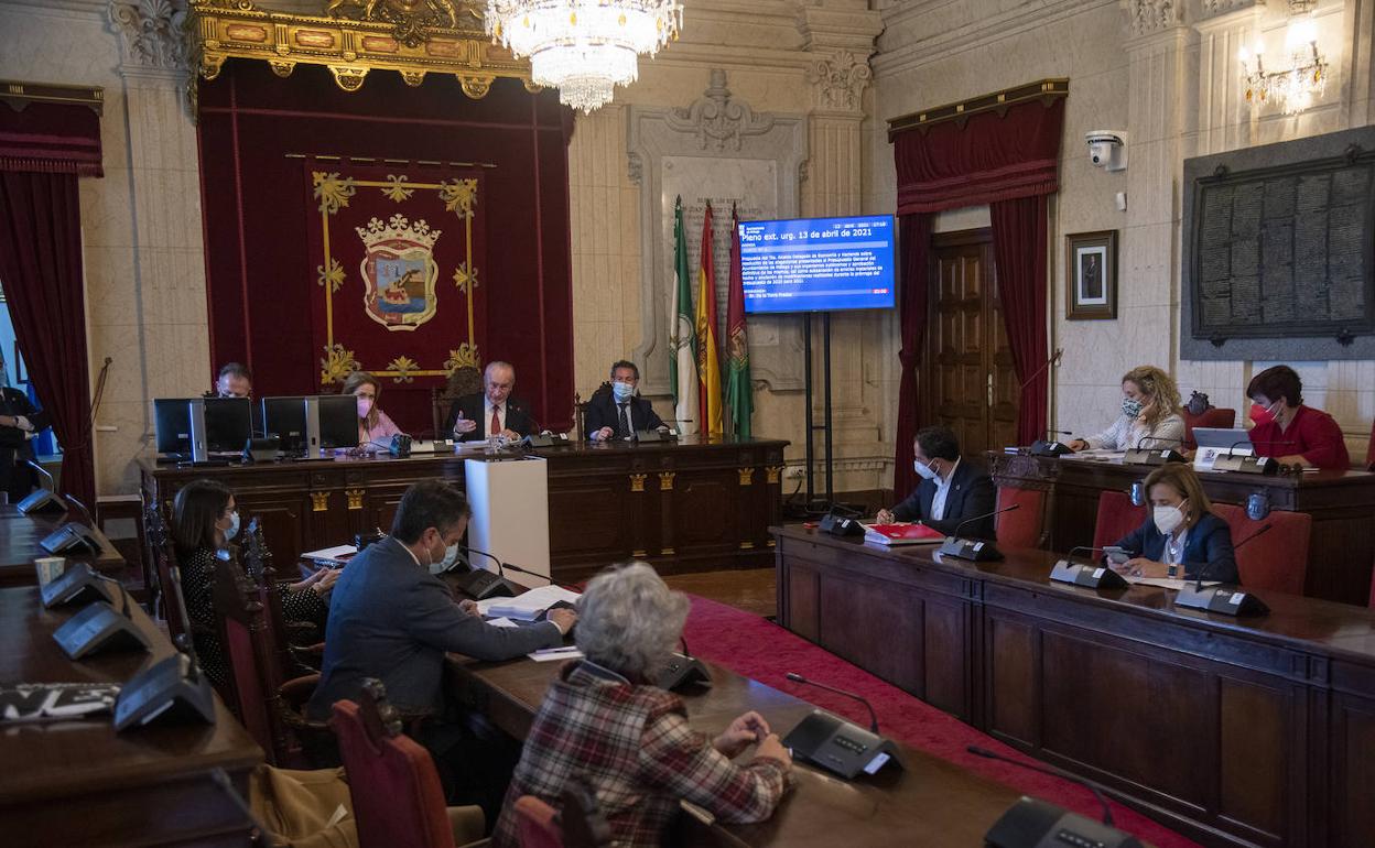 El pleno aprueba de forma definitiva los presupuestos para 2021 en Málaga