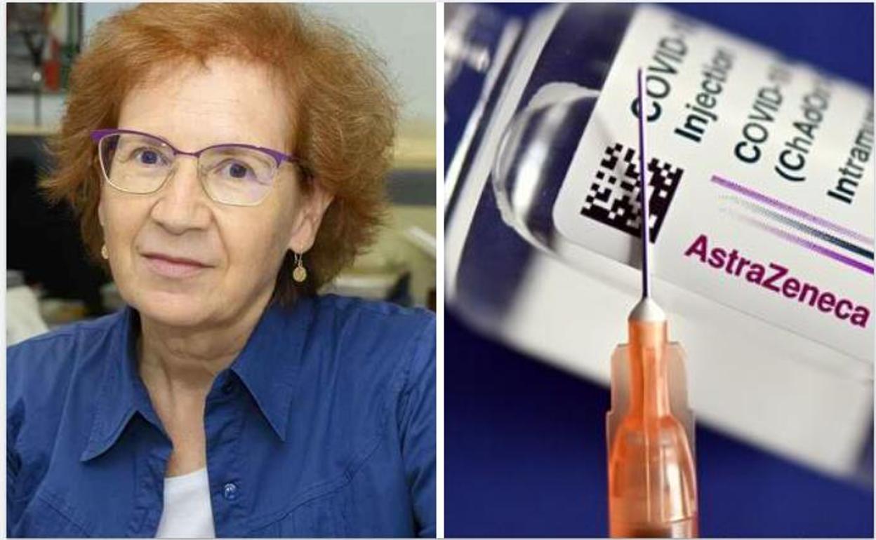 Vacuna covid: Margarita del Val se vacuna con AstraZeneca: «Al que se le ofrezcan, que se la ponga: ¡tómala y corre!»