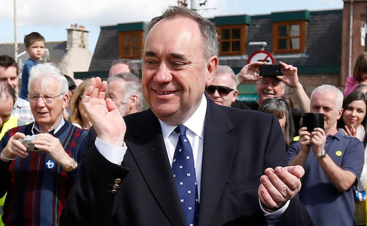 Salmond, durante la campaña electoral de 2015.