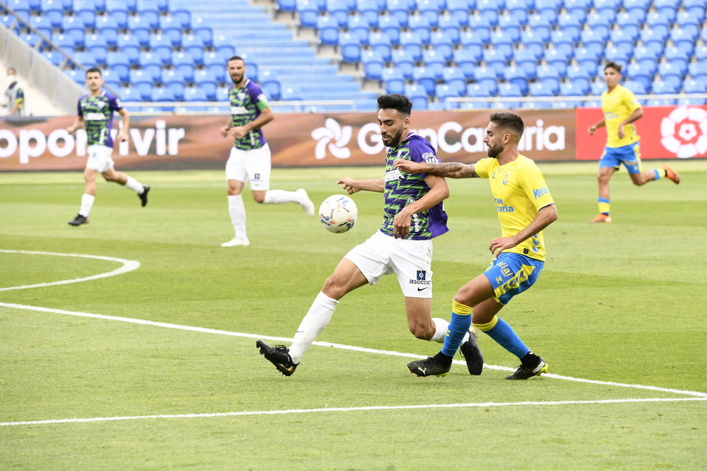 El Málaga empata en Las Palmas (1-1). 