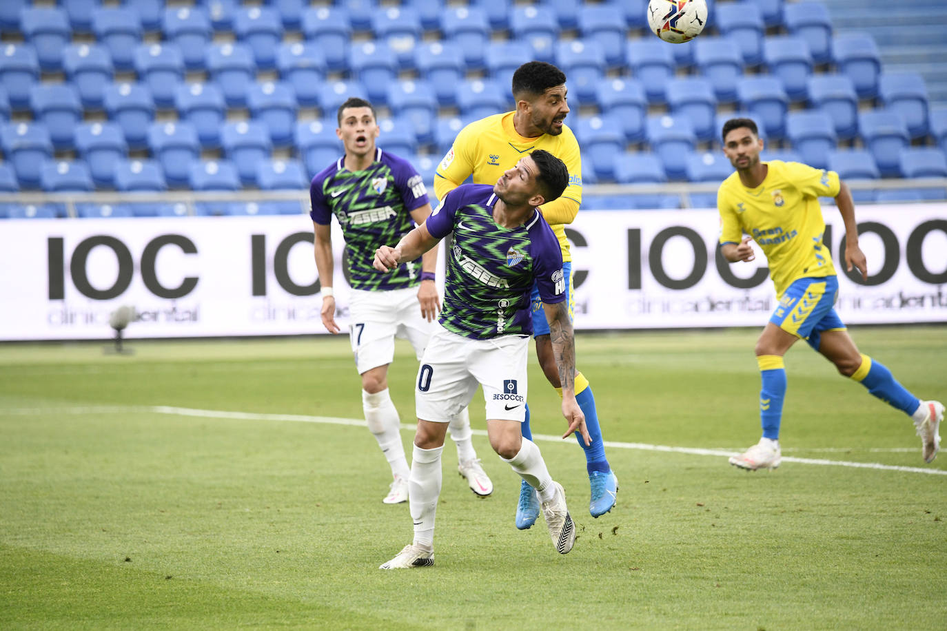 El Málaga empata en Las Palmas (1-1). 