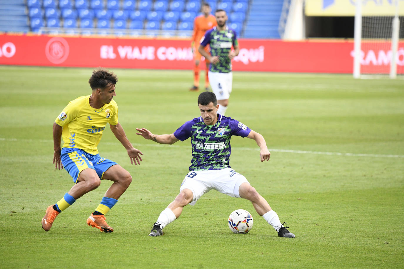 El Málaga empata en Las Palmas (1-1). 