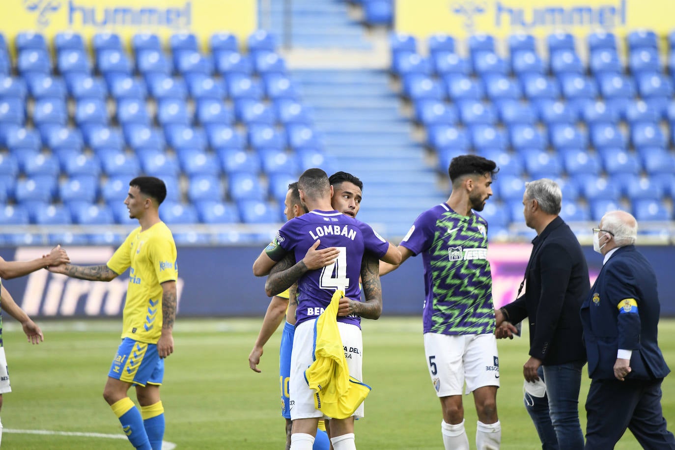 El Málaga empata en Las Palmas (1-1). 