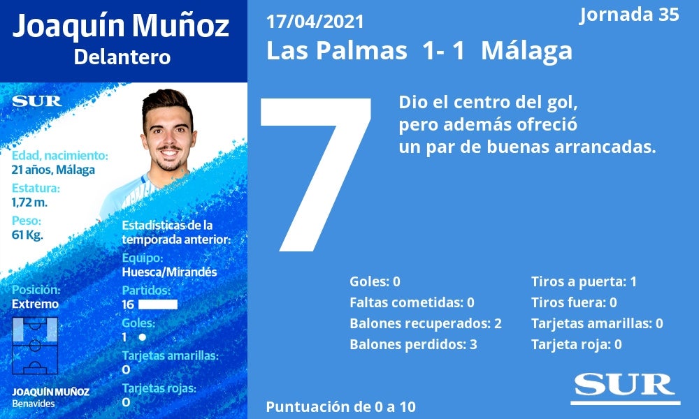 Fotos: Las notas a los jugadores del Málaga