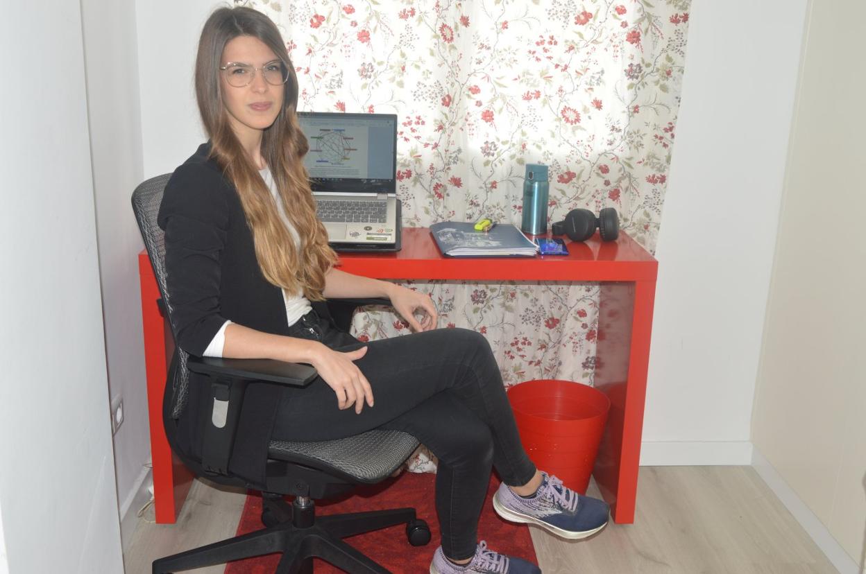 Aurora García se dio cuenta a mitad de carrera de que la gestión deportiva era lo que le apasiona.