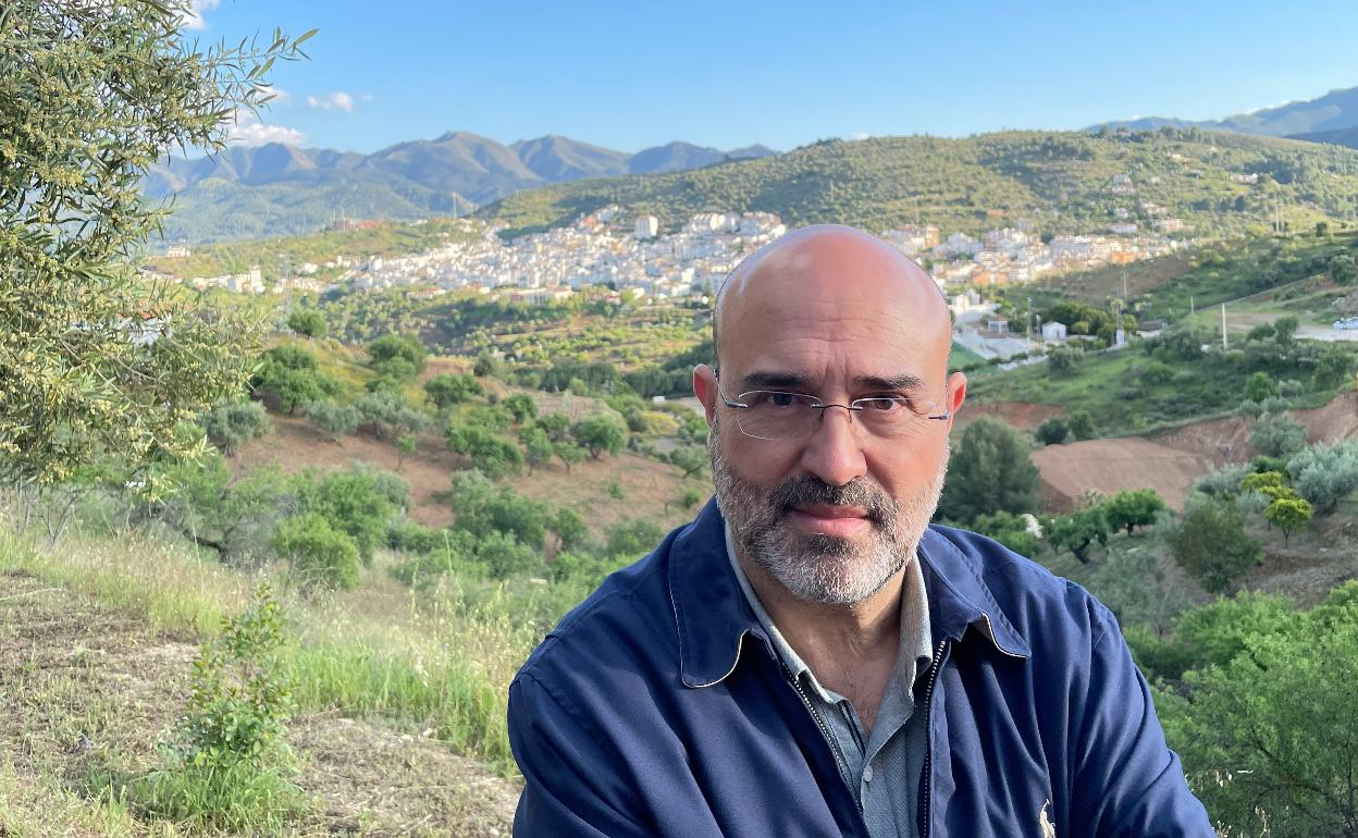 Antonio Rueda, en el mirador de El Puerto.