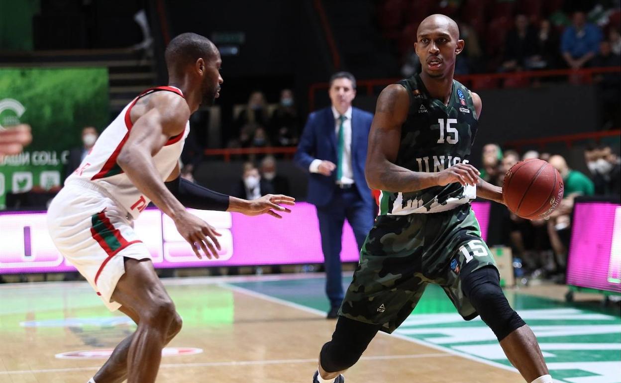 Jamar Smith, en acción en un duelo del Unics Kazan esta temporada. 