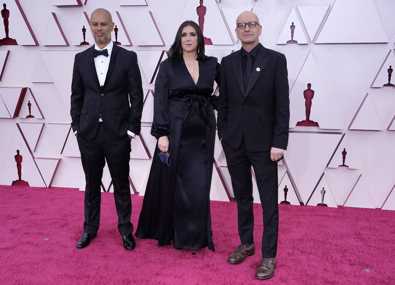 Jesse Collins, Stacy Sher y Steven Soderbergh.