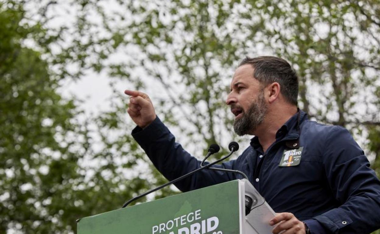 Abascal: «Parece un montaje de la izquierda»