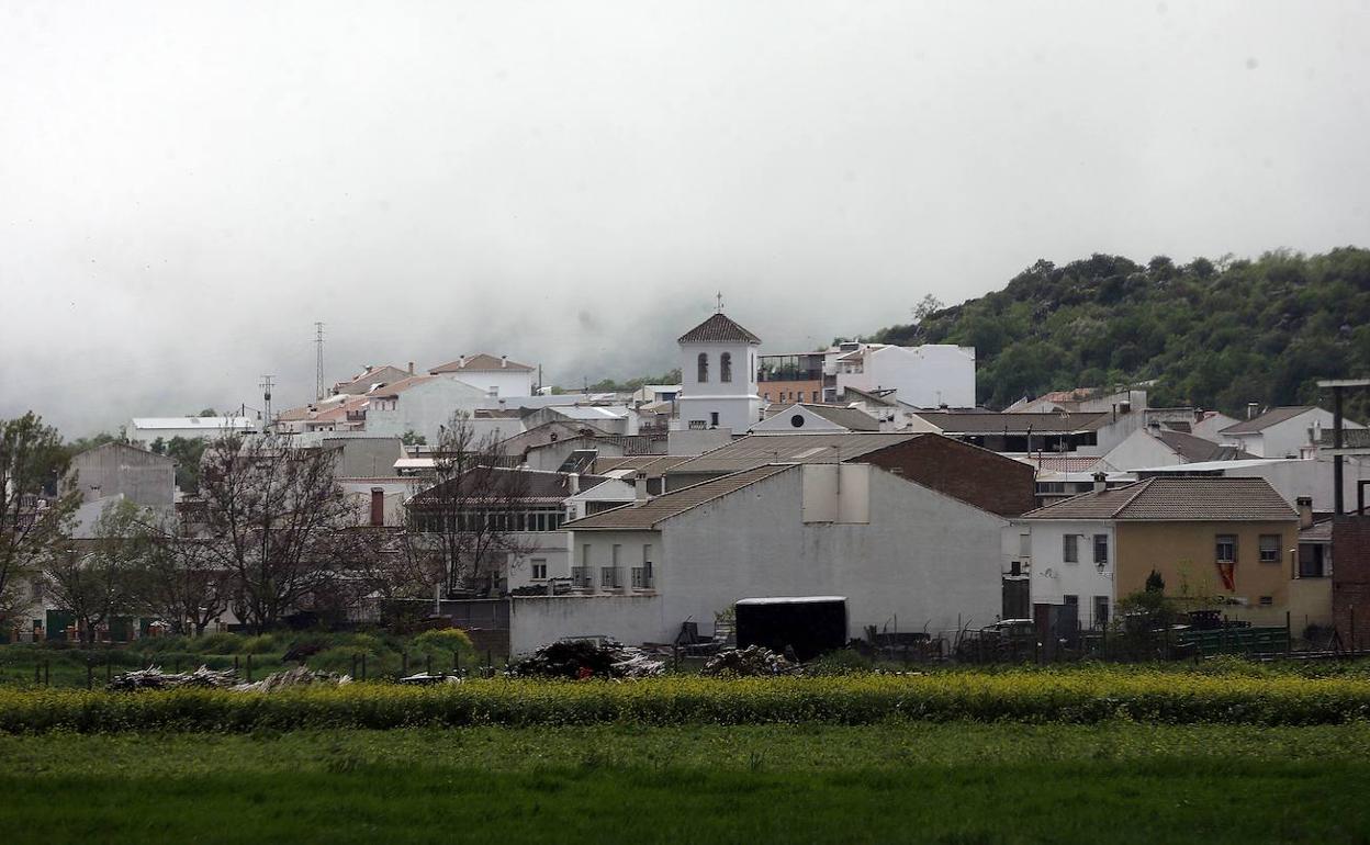 Vista del municipio de Alfarnate. 