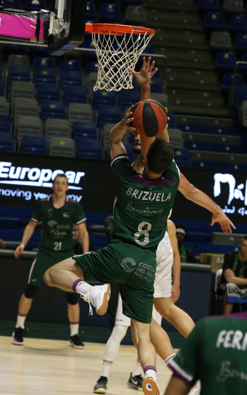 El Unicaja recibió al conjunto de Badalona en el Martín Carpena 