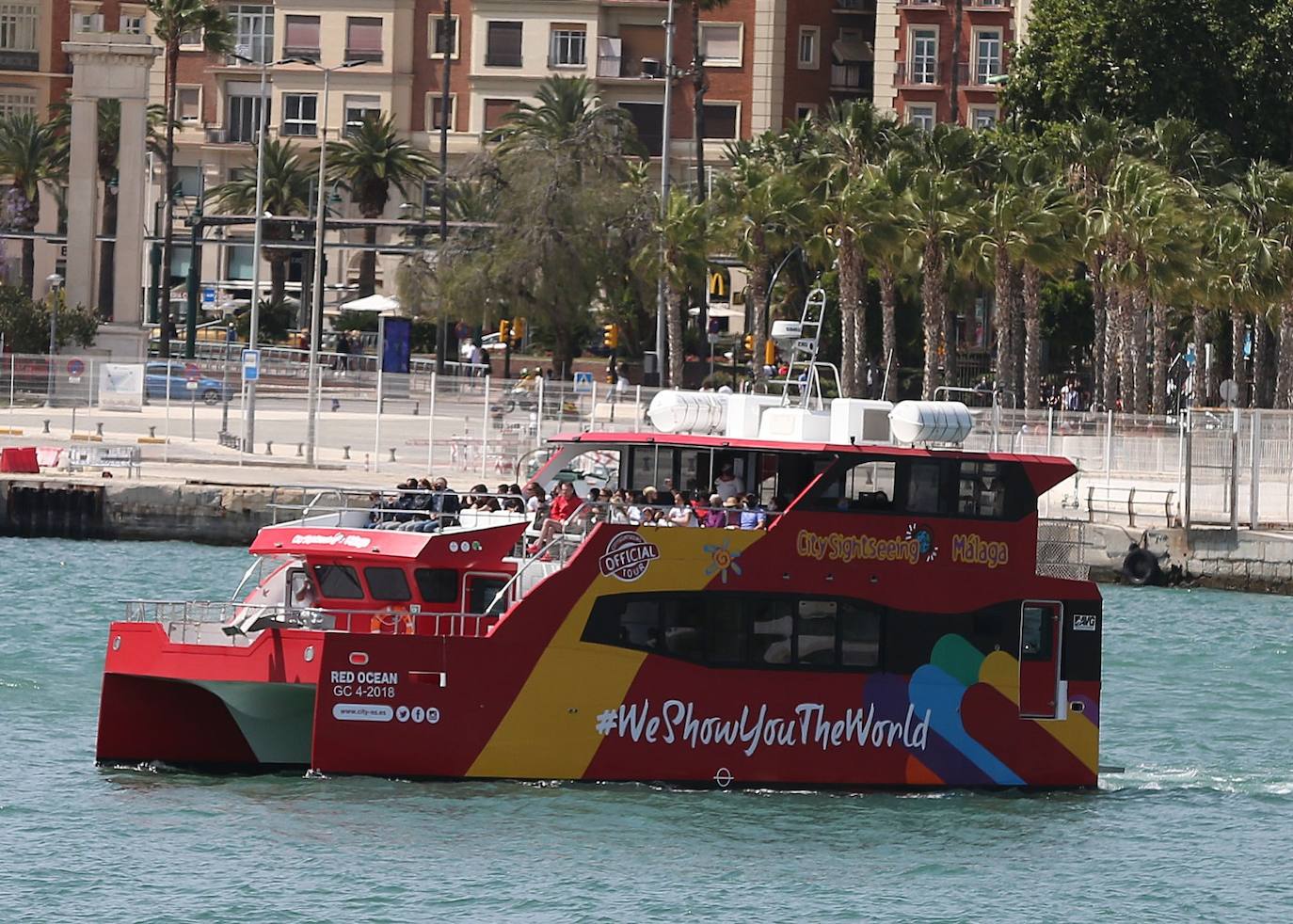 Gran ambiente en los bares y restaurantes de Málaga 