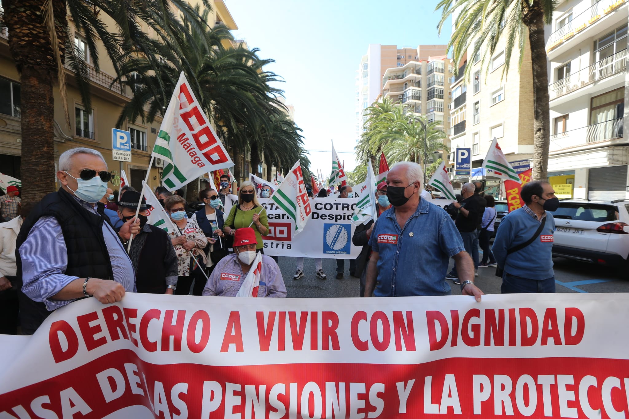 «Ahora toca cumplir. Un país en deuda con sus trabajadores y trabajadoras», lema de la movilización