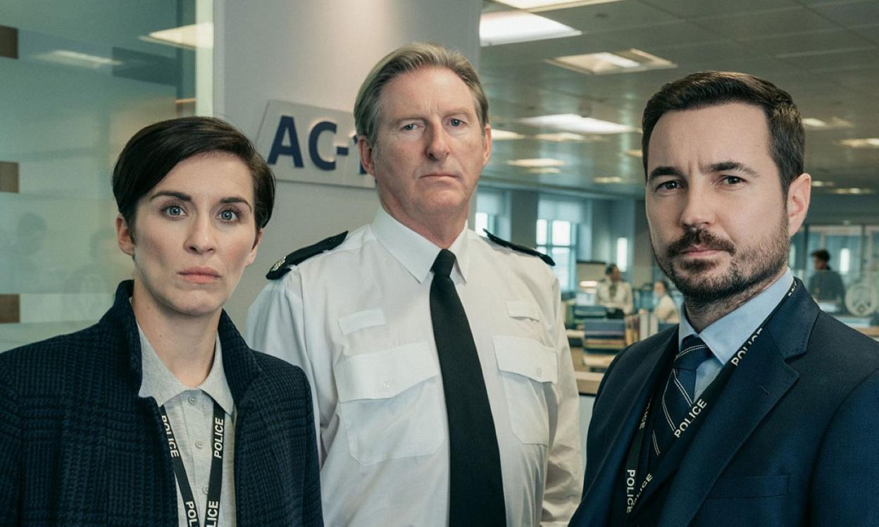 Los integrantes de la unidad policial de 'Line of Duty'. 