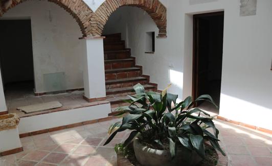 Un patio del espacio 'coworking' que se abrirá este verano. 