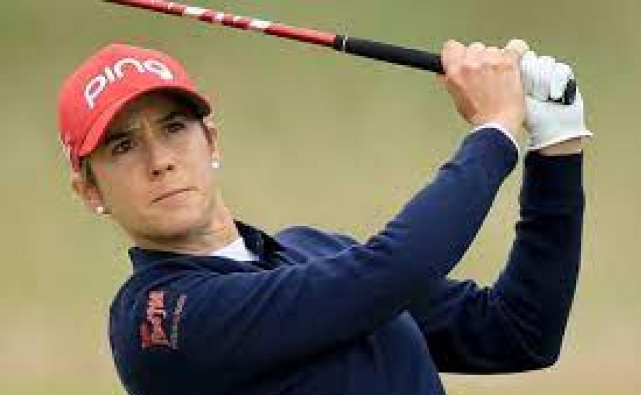 La golfista sampedreña Azahara Muñoz.