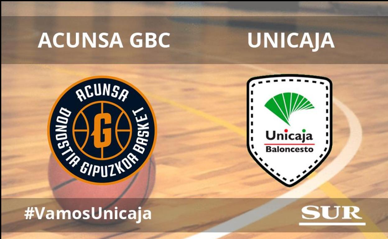 Directo | Acunsa Gipuzkoa-Unicaja, en directo a las 21.15 horas por Movistar+