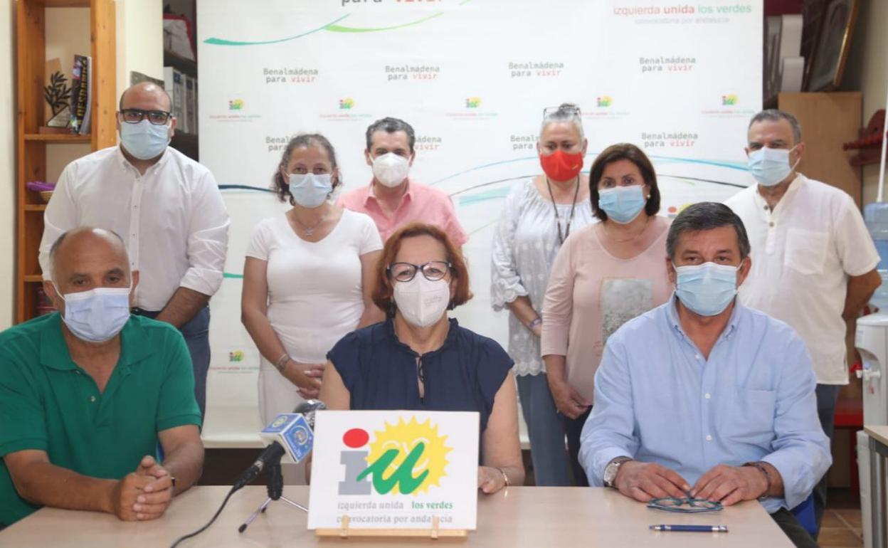 Dimite la portavoz de IU en Benalmádena, Elena Galán, por motivos personales