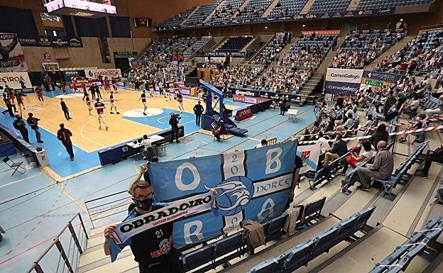 Panorámica de la grada de Fontes de Sar hoy. 