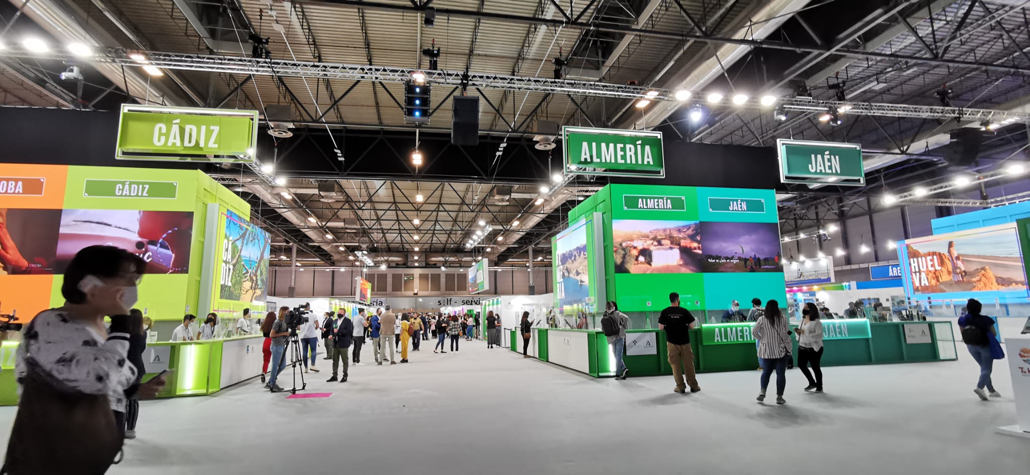 La edición de 2021 se celebra en Ifema Madrid hasta el próximo domingo como la gran apuesta estratégica del Gobierno español para la recuperación del turismo.