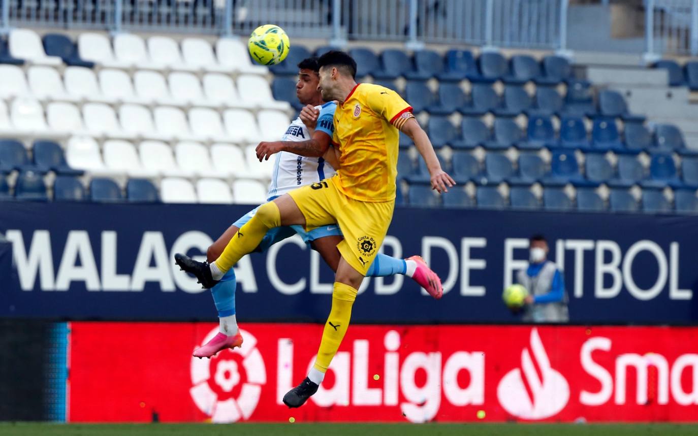 El partido se disputó en La Rosaleda, de nuevo sin público 