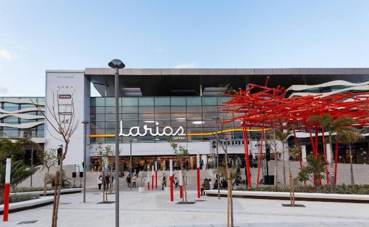 Imagen del centro comercial Larios. 