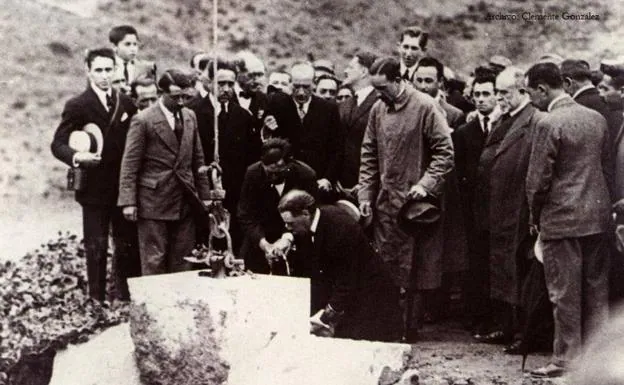 Imagen principal - Centenario de la visita del rey Alfonso XIII al pantano del Chorro