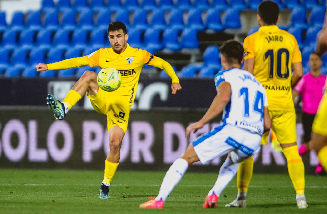 Encajó un gol en la recta final del partido que no pudo superar. 