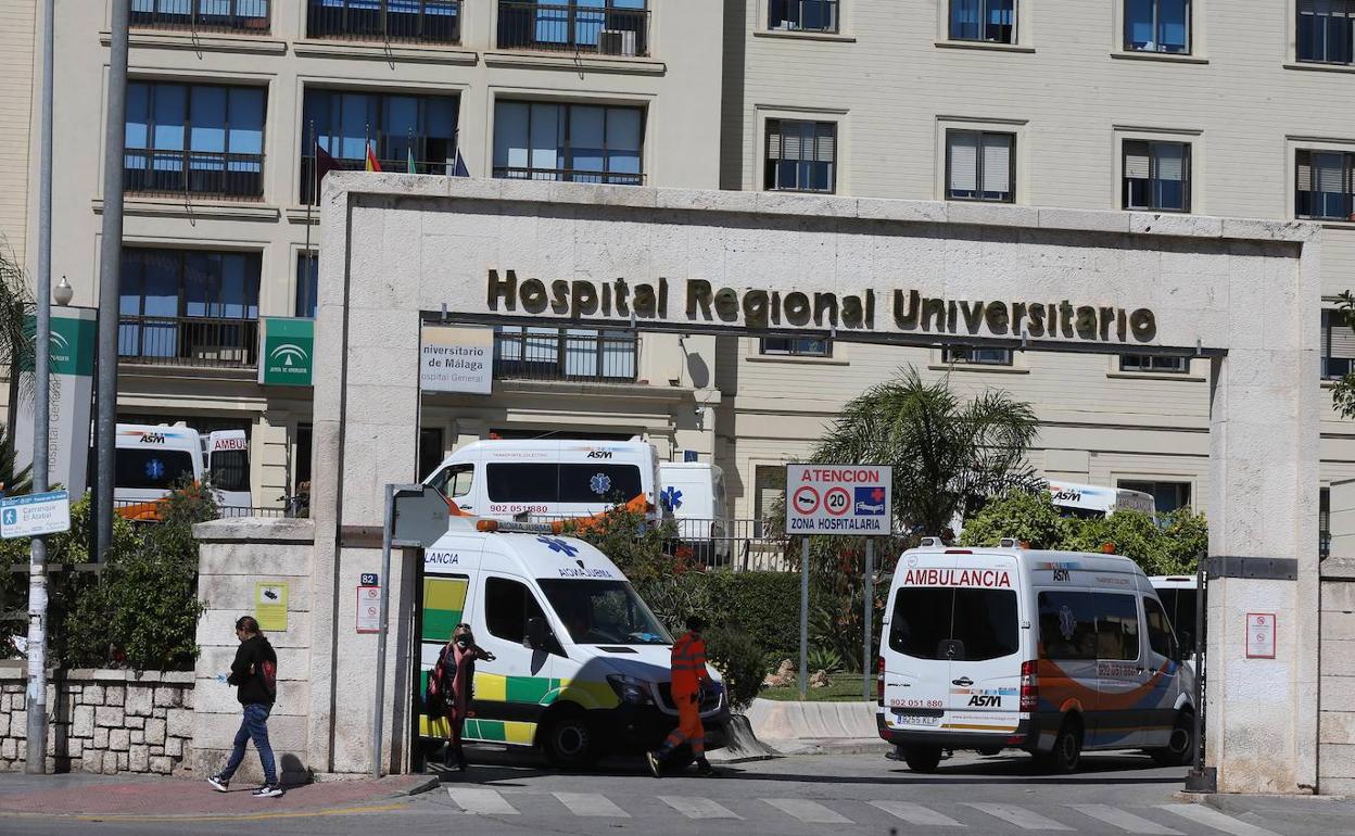 Exterior del Hospital Regional. 