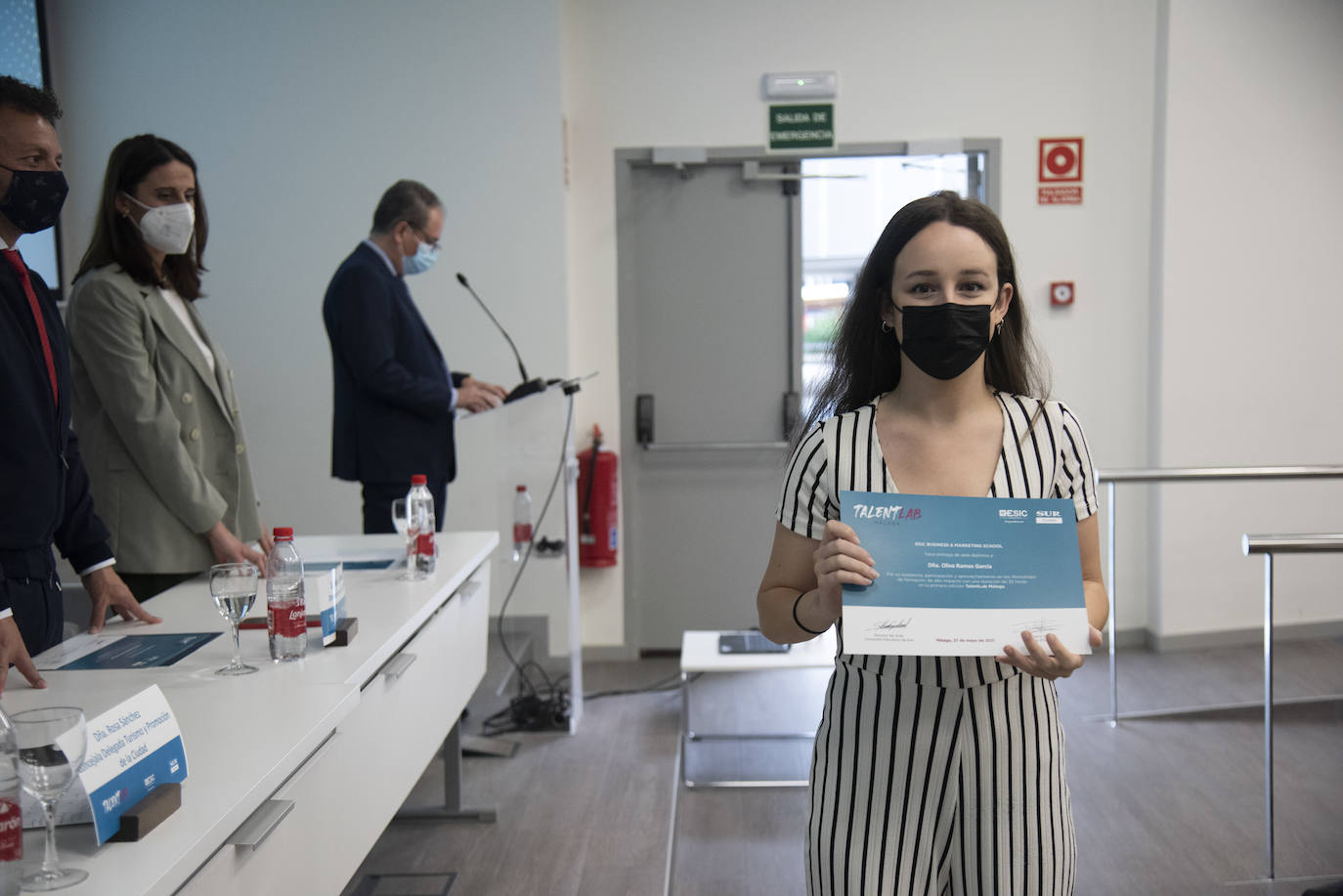 Entrega de diplomas de Talent Lab en ESIC Málaga. 