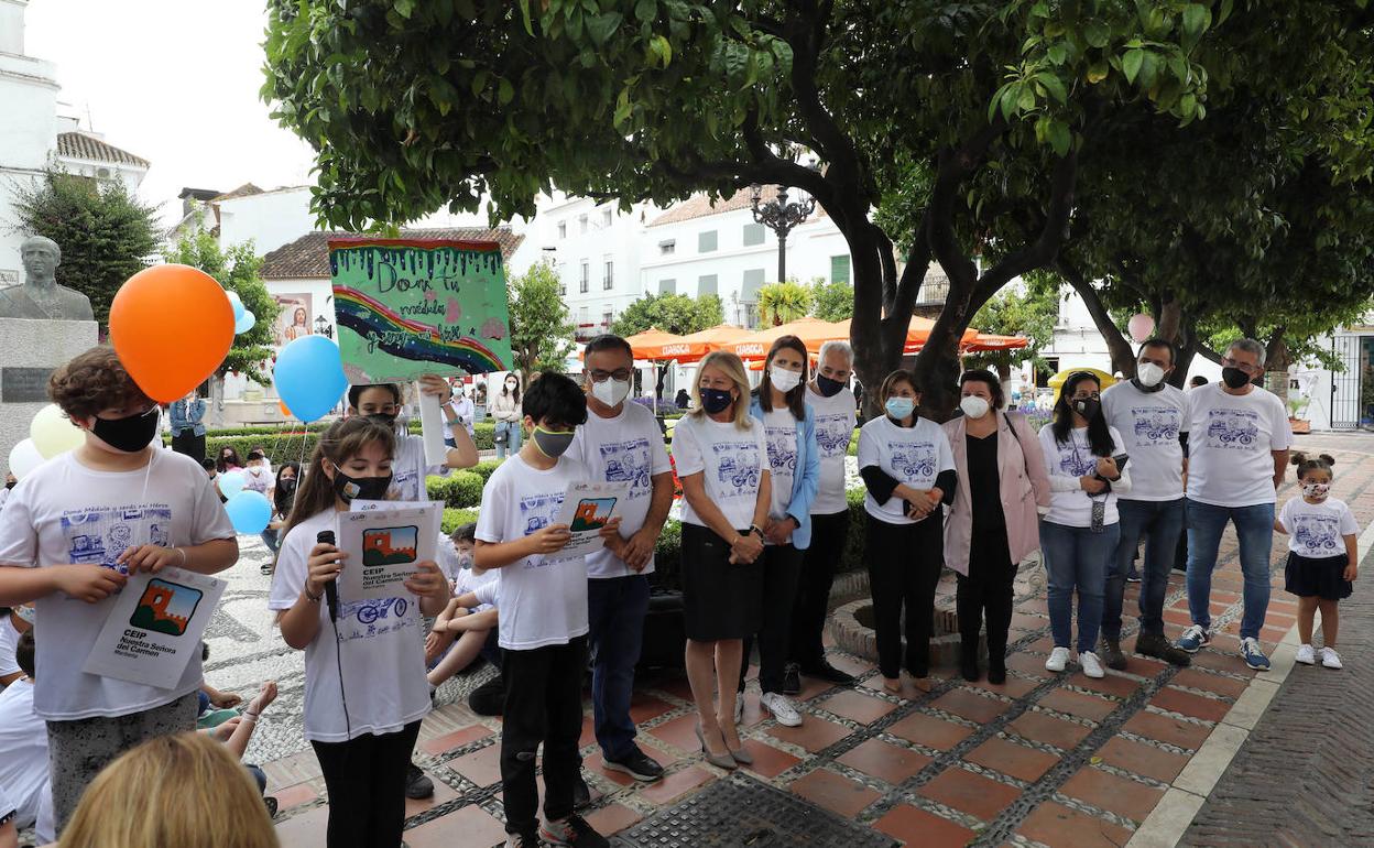 Imagen del acto de clausura de la campaña. 