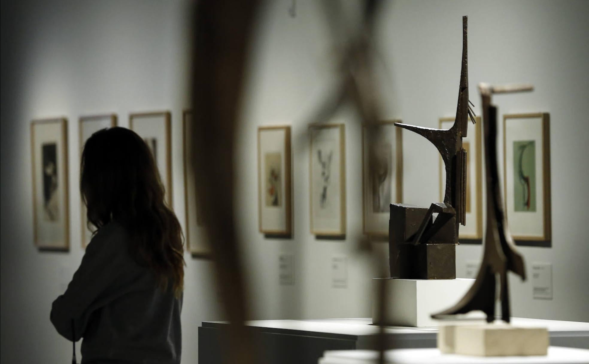 La exposición de Julio González podrá visitarse hasta el próximo 17 de octubre. 